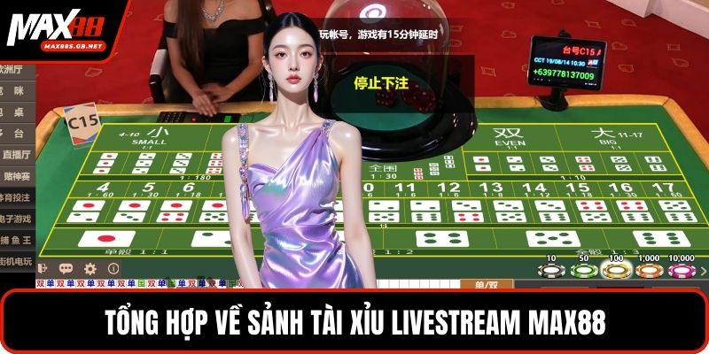 Tổng hợp về sảnh tài xỉu livestream MAX88